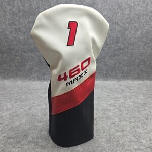 Tourmax 460 Maxx Driver Head Cover Black Red White Vinyl 13 Inch